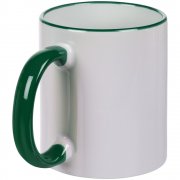 Кружка Rimo для сублимационной печати, темно-зеленая арт. 15752.93 Кружка Rimo для сублимационной печати, темно-зеленая арт. 15752.93