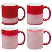 Кружка «Хамелеон», глянцевая, красная арт. 15753.50