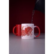 Кружка «Хамелеон», глянцевая, красная арт. 15753.50