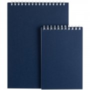 Блокнот Dali Mini в клетку, синий арт. 26995.40