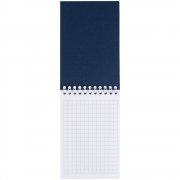 Блокнот Dali Mini в клетку, синий арт. 26995.40