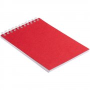 Блокнот Dali Mini в клетку, красный арт. 26995.50