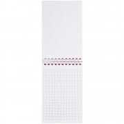 Блокнот Dali Mini в клетку, красный арт. 26995.50