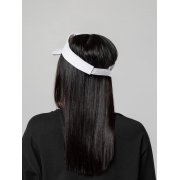 Козырек Active, белый с темно-синим кантом