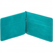 Зажим для купюр Apache, бирюзовый