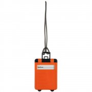 Бирка для багажа Trolley, оранжевая