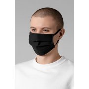 Маска гигиеническая Respire, двухслойная, немедицинская, черная