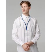 Шнурок для бейджа Tube Long, черный с синим арт. 14006.34 Шнурок для бейджа Tube Long, черный с синим арт. 14006.34