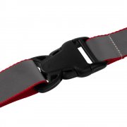 Лента светоотражающая Interlevel, красная с серым арт. 16136.15 Лента светоотражающая Interlevel, красная с серым арт. 16136.15