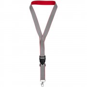 Лента светоотражающая Interlevel, красная с серым арт. 16136.15 Лента светоотражающая Interlevel, красная с серым арт. 16136.15