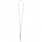 Лента с карабином Colorplan, белая арт. 16906.60 Лента с карабином Colorplan, белая арт. 16906.60