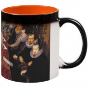Кружка-хамелеон «Новая классика. Dream Team», матовая, оранжево-черная арт. 71295.20