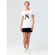 Футболка женская «Пара», белая