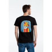 Футболка «Шут», черная арт. 70671.30 Футболка «Шут», черная арт. 70671.30