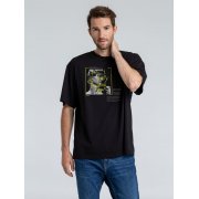 Футболка оверсайз «He is So Pretty. Давид», черная