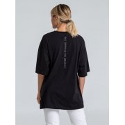 Футболка оверсайз «Внутренний Рим», черная