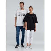 Футболка оверсайз «Во всем белом», молочно-белая арт. 71449.61 Футболка оверсайз «Во всем белом», молочно-белая арт. 71449.61