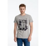 Футболка «Волка футболка», серый меланж арт. 71943.11 Футболка «Волка футболка», серый меланж арт. 71943.11