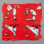 Толстовка «Яжопытный», серый меланж арт. 70581.11 Толстовка «Яжопытный», серый меланж арт. 70581.11