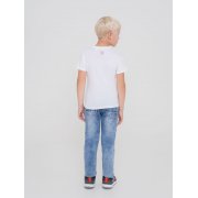 Футболка детская «Прикоснуться словами», белая арт. 70008.60 Футболка детская «Прикоснуться словами», белая арт. 70008.60