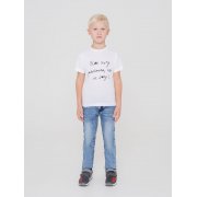 Футболка детская «Так хочу работать», белая арт. 70016.60 Футболка детская «Так хочу работать», белая арт. 70016.60