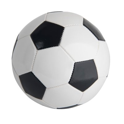 Мяч футбольный PLAYER; D=22  см белый, черный