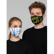 Набор масок для лица с термонаклейками Crazy World