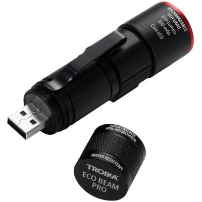 Аккумуляторный фонарь Eco Beam Pro, черный арт. 22056.30