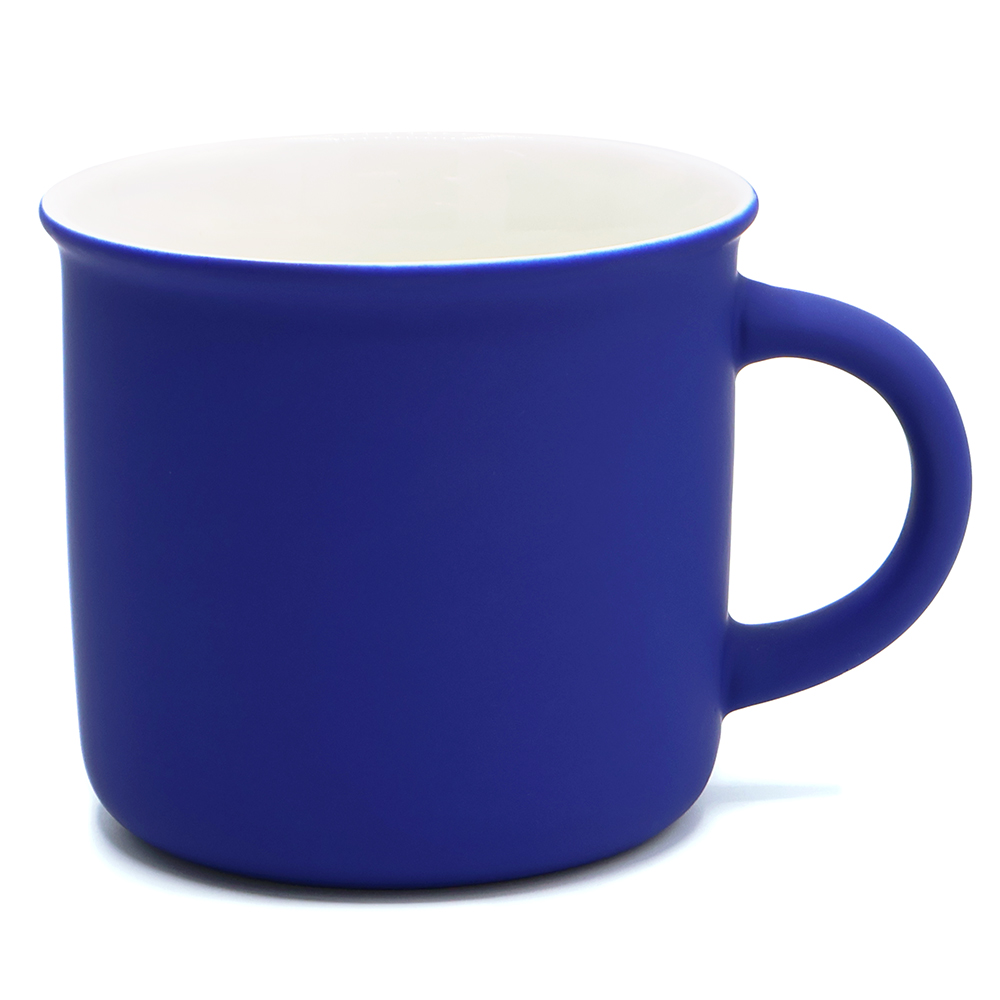 Кружка Camping, софт тач, темно-синий арт. 6133.15 Кружка Camping, софт тач, темно-синий арт. 6133.15