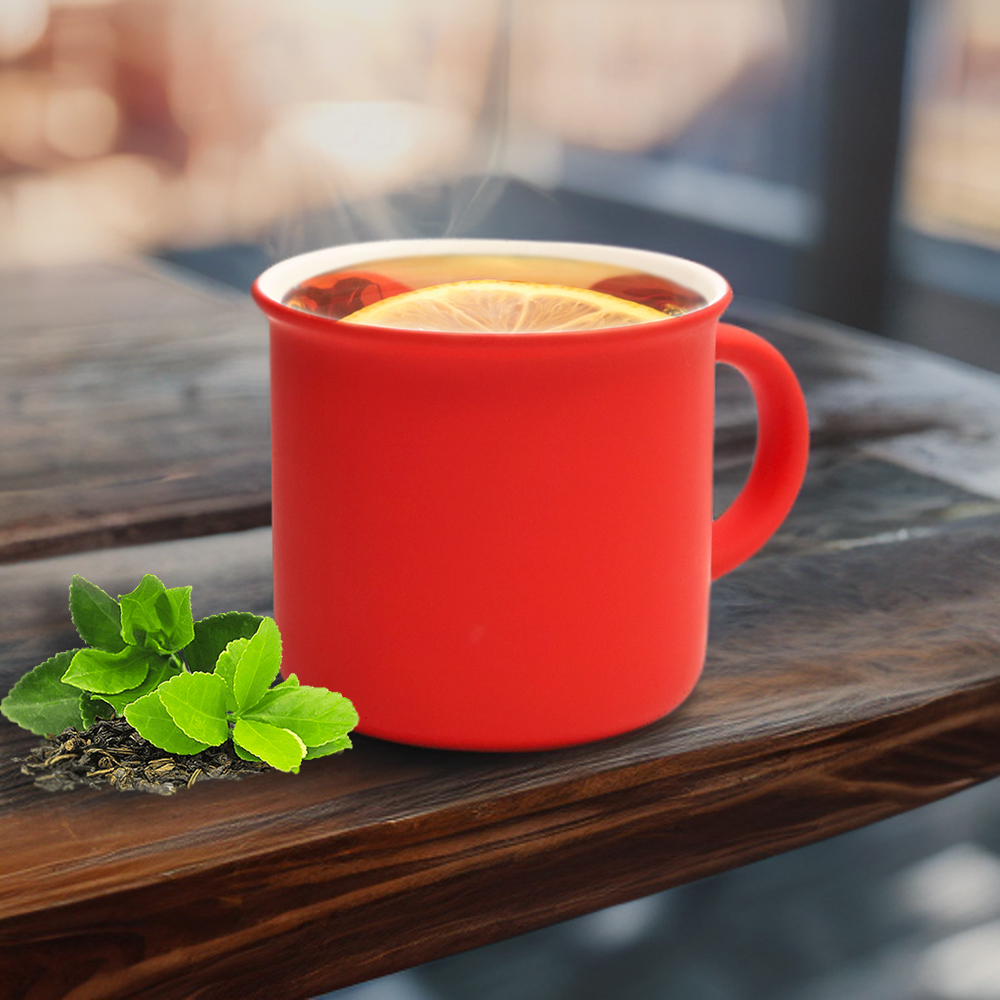 Кружка Camping, софт тач, красная арт. 6133.05 Кружка Camping, софт тач, красная арт. 6133.05