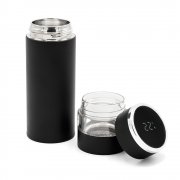 Термос Amber с инфьюзером и дисплеем, черный арт. 5045.02