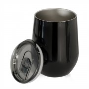 Термокружка с двойной стенкой Coffixx, черная арт. 5043.02