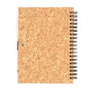 Блокнот Гарольд со стикерами и шариковой ручкой, черный арт. 51003.02