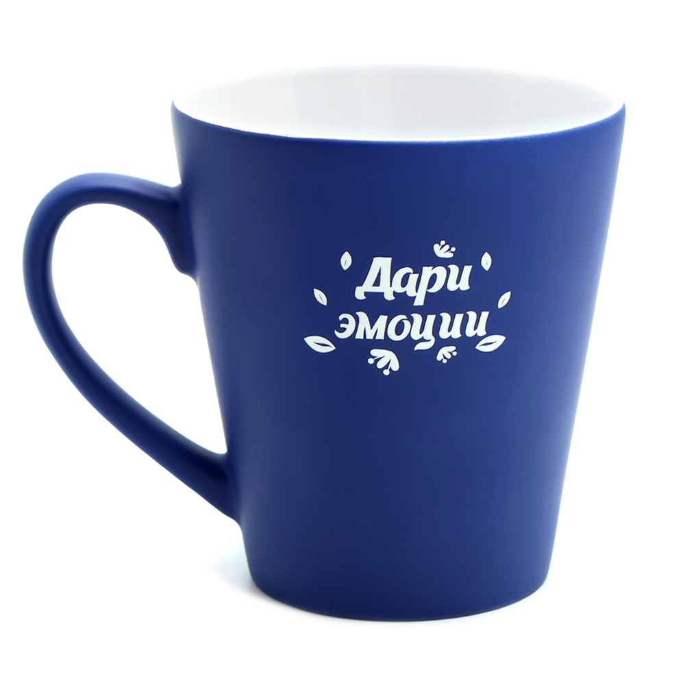 Кружка для гравировки Good day, темно-синий арт. 6129.15 Кружка для гравировки Good day, темно-синий арт. 6129.15