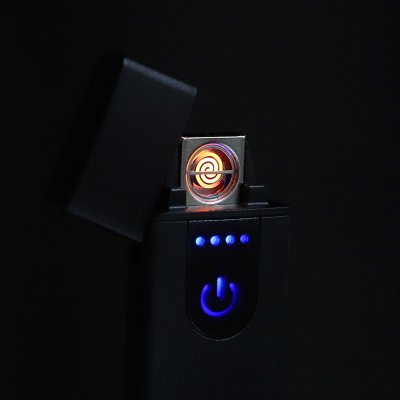 Зажигалка-накопитель USB Abigail, черная арт. 18007.02