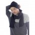 Шарф вязаный  WIND SCARF Темно-синий