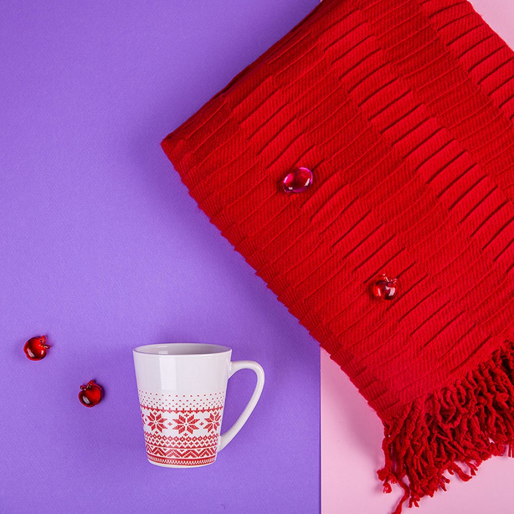 Набор подарочный NATIVE PASSION: плед, кружка, коробка, красный красный арт. 35020/08 Набор подарочный NATIVE PASSION: плед, кружка, коробка, красный красный арт. 35020/08