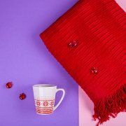 Набор подарочный NATIVE PASSION: плед, кружка, коробка, красный красный арт. 35020/08 Набор подарочный NATIVE PASSION: плед, кружка, коробка, красный красный арт. 35020/08