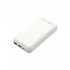 Внешний аккумулятор Vekta, 16000mAh, белый Внешний аккумулятор Vekta, 16000mAh, белый
