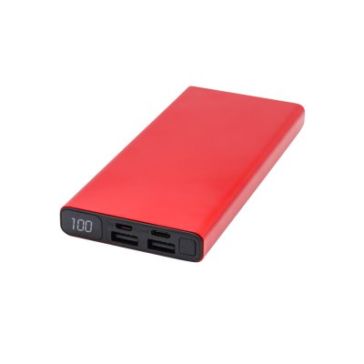 Внешний аккумулятор Höginn, 10000mAh, красный арт. 2021.05