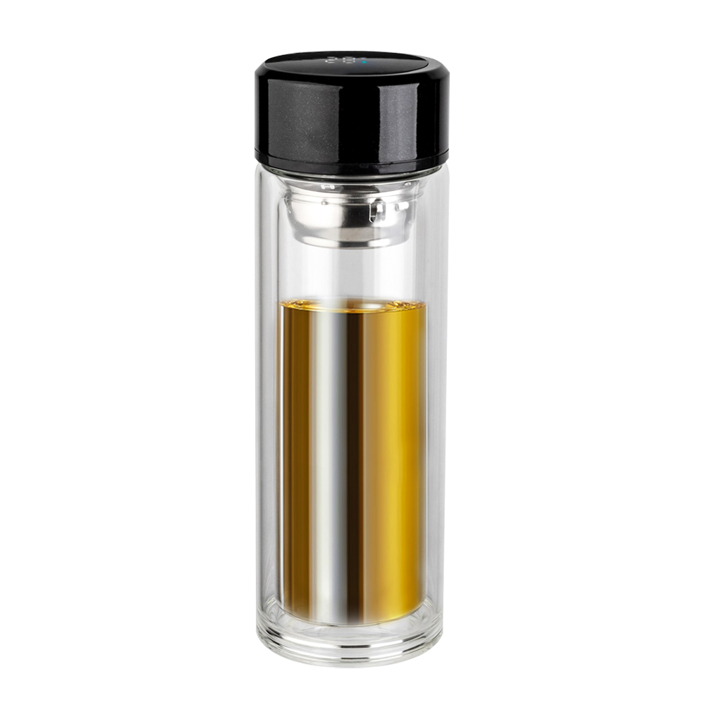 Термос стеклянный cо светодиодным дисплеем MARCUS, черный арт. 14033.02 Термос стеклянный cо светодиодным дисплеем MARCUS, черный арт. 14033.02