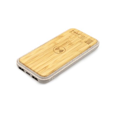Внешний аккумулятор Tambuko с беспроводной зарядкой, 10000 mAh, белый арт. 2028.01