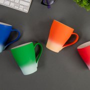 Кружка GRADE с прорезиненным покрытием Оранжевый арт. 23505/06