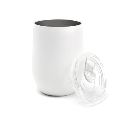 Термокружка с двойной стенкой SOFTO софт-тач, белая арт. 5032.01 Термокружка с двойной стенкой SOFTO софт-тач, белая арт. 5032.01