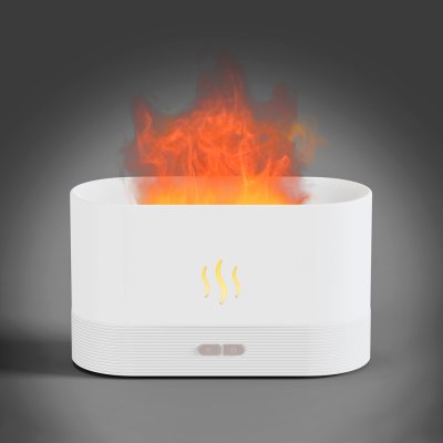 Светодиодный USB увлажнитель-ароматизатор Flame, белый арт. 21014.01