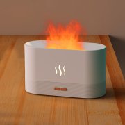 Светодиодный USB увлажнитель-ароматизатор Flame, белый арт. 21014.01
