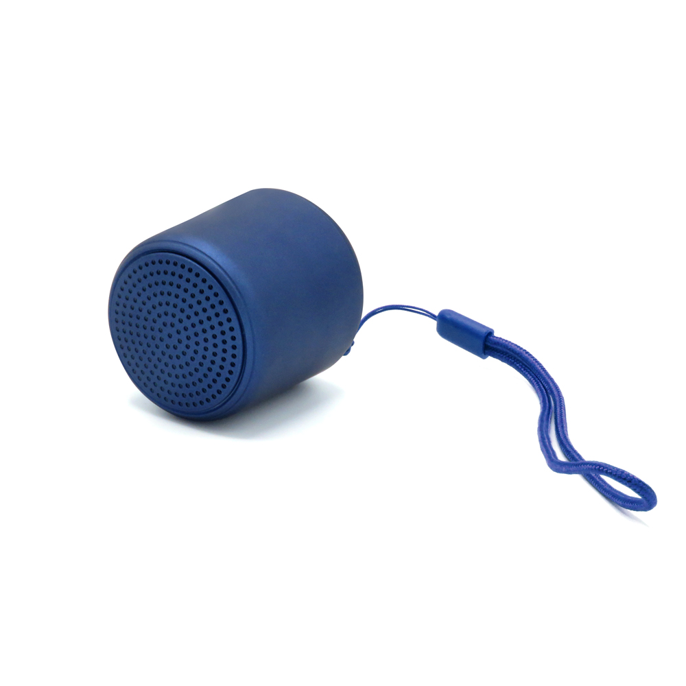 Беспроводная Bluetooth колонка Music TWS софт-тач, темно-синяя арт. 11018.15 Беспроводная Bluetooth колонка Music TWS софт-тач, темно-синяя арт. 11018.15