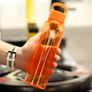Бутылка пластиковая для воды Sportes, оранжевая арт. 14009.07