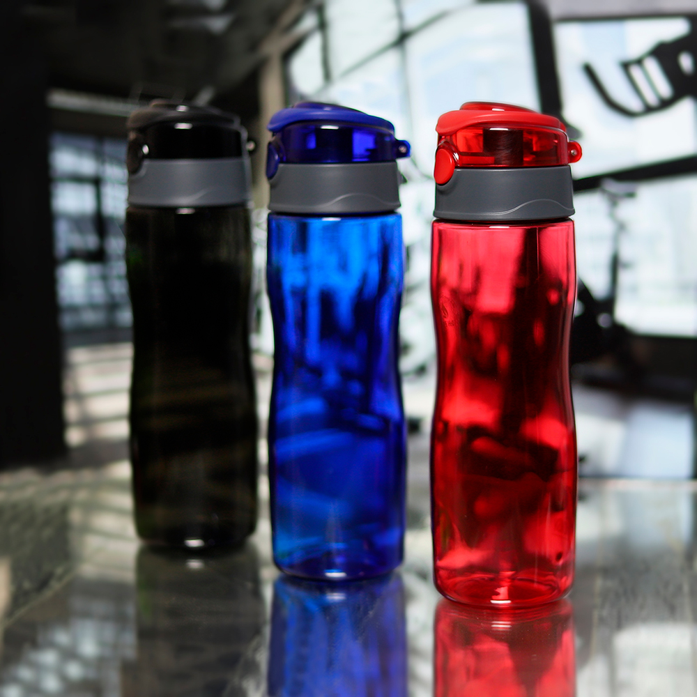 Пластиковая бутылка Solada, черная арт. 14021.02 Пластиковая бутылка Solada, черная арт. 14021.02