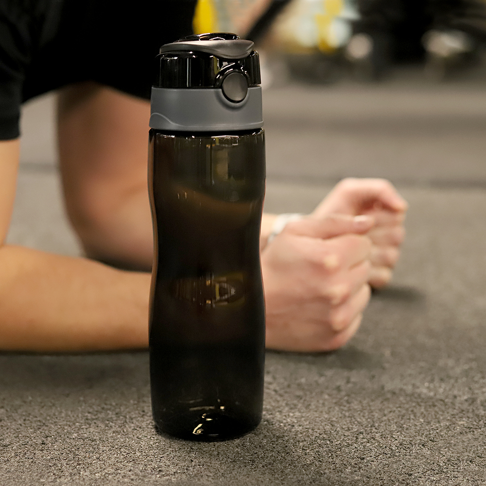 Пластиковая бутылка Solada, черная арт. 14021.02 Пластиковая бутылка Solada, черная арт. 14021.02